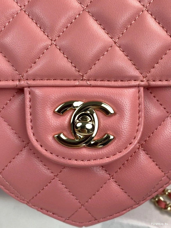 Firstbag Ru Heart CHANEL Bag-18*16.5*6.5CM 0821